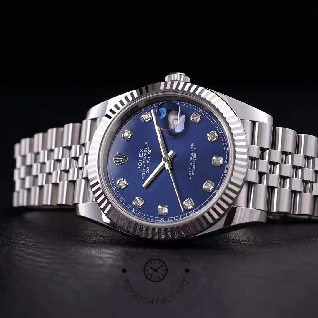Rolex Datejust 41 White Gold Blue Dial 126334 0016