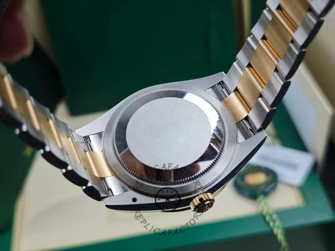 Rolex Sky Dweller 42 Yellow Rolesor Black Dial Oyster M336933 0003 Men's Watch