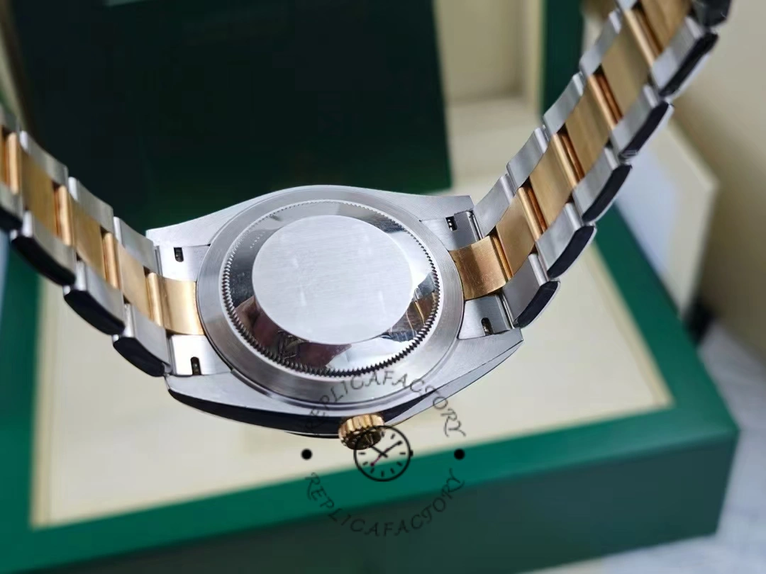 Rolex Datejust 126333 0009 Champagne Index Oyster 41mm Two Tone Steel