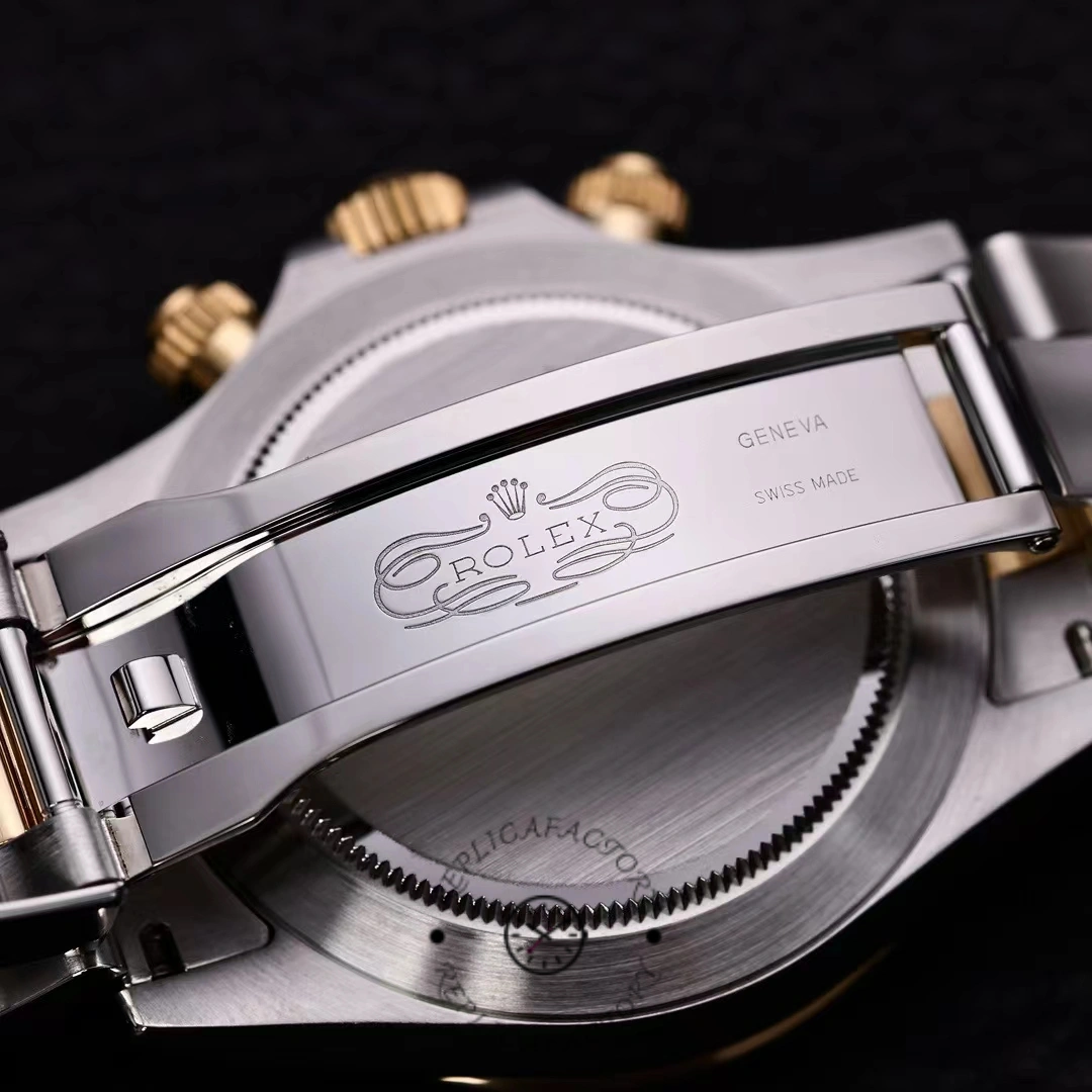 Rolex Daytona Black Dial Two Tone Oyster 116503 40mm Men's Watch