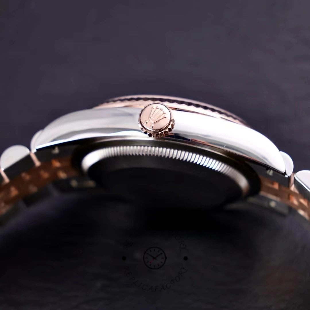 Replica Rolex Datejust 126231 0029 Slate Grey Wimbledon Roman Dial & Fluted Bezel 36mm