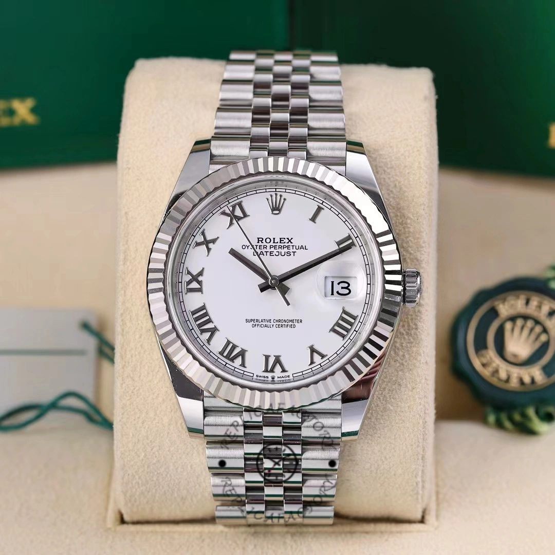 Rolex Datejust 41 Automatic White Dial 126334 0024