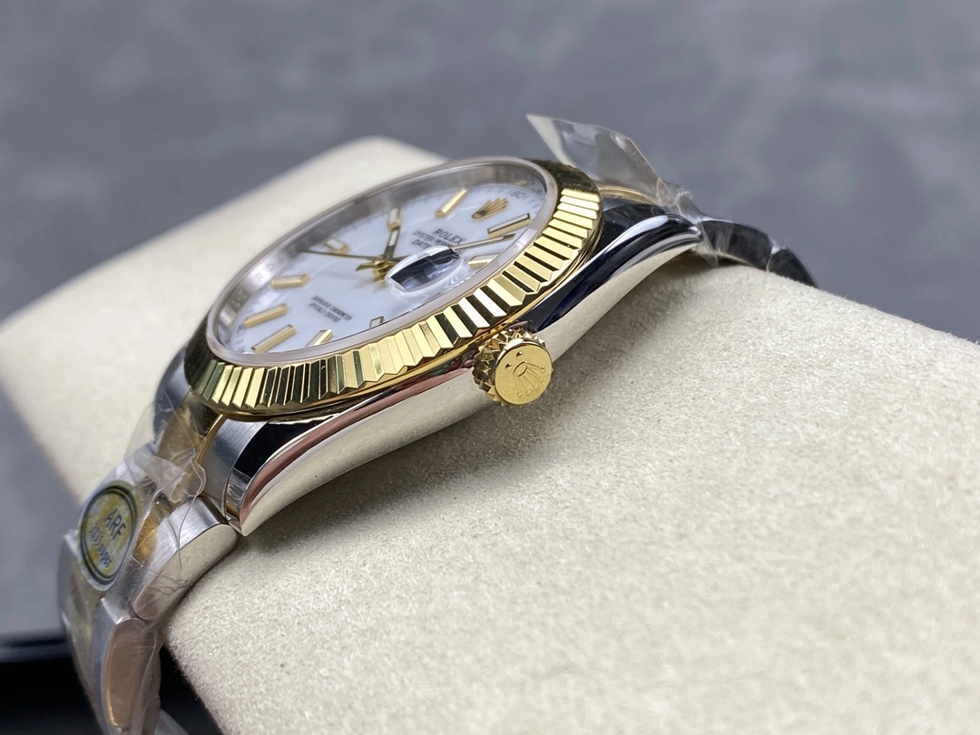 Rolex Datejust 41 m126303 0015 Two Tone White Dial Men's Watch