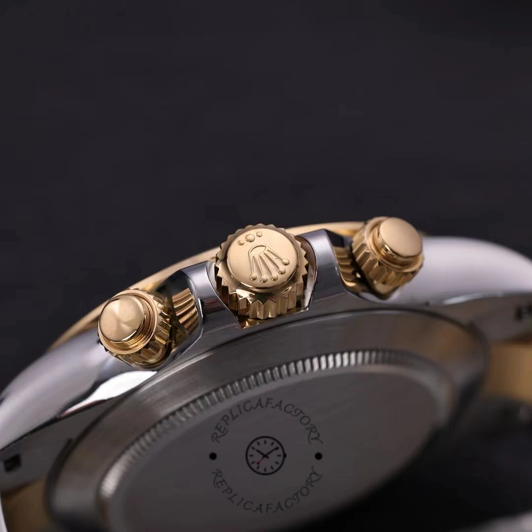 Rolex Daytona Black Dial Two Tone Oyster 116503 40mm Men's Watch