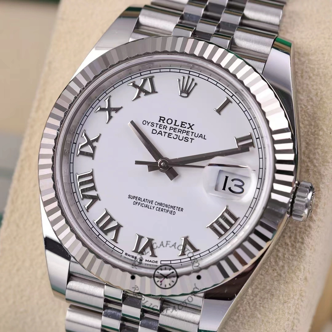 Rolex Datejust 41 Automatic White Dial 126334 0024