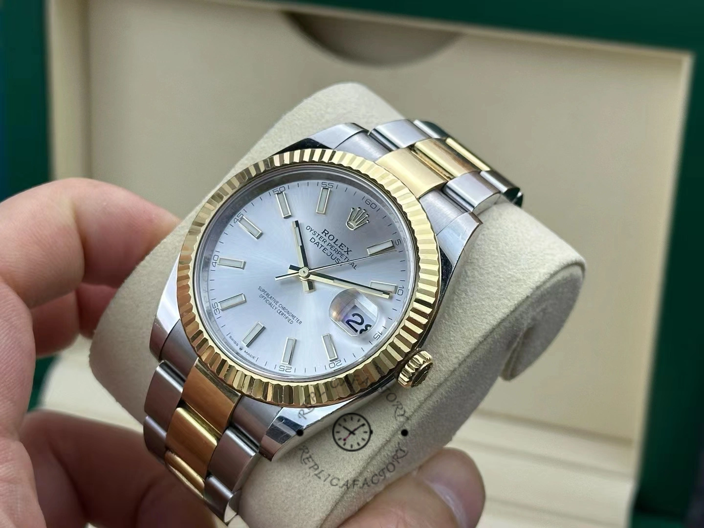 Rolex Datejust 41 Oystersteel Silver Dial M126333 0001