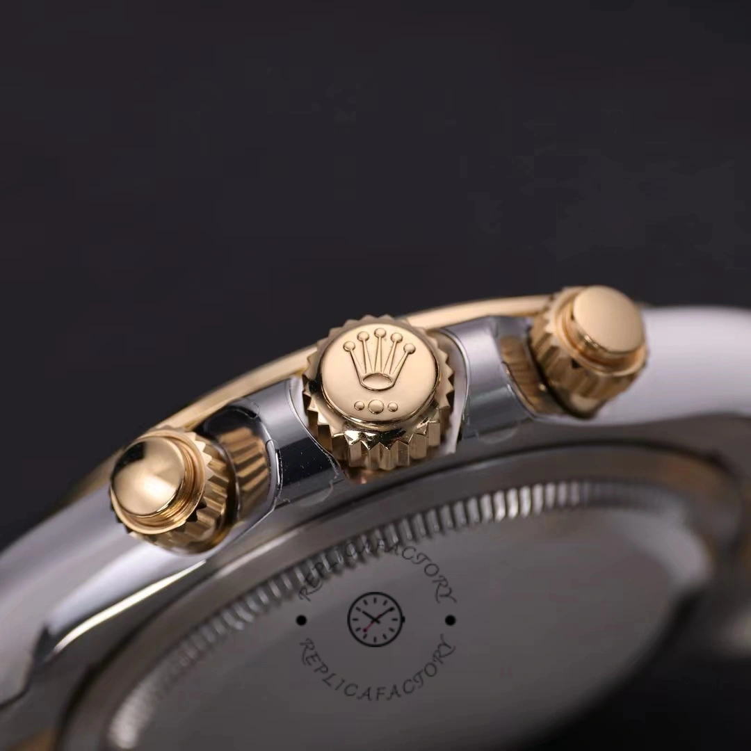 Rolex Two Tone Daytona 126503 White Dial Replica Watch