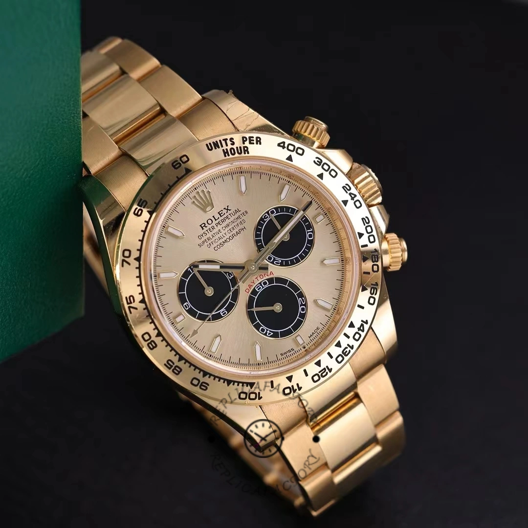 Rolex Daytona 126508 0006 Yellow Gold on Bracelet 1:1 Replica Watch