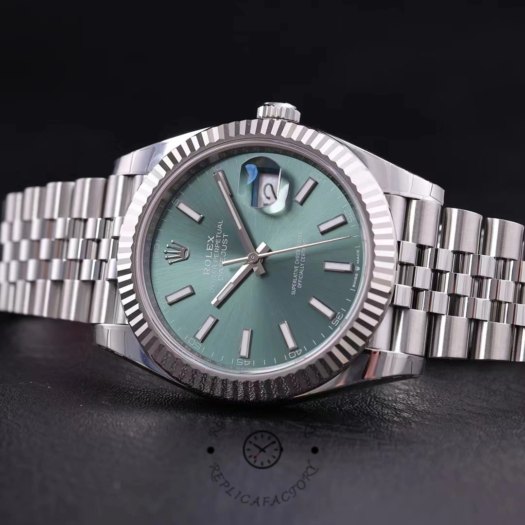 Rolex Datejust 126334 0028 41 Oystersteel and White Gold Mens Watch