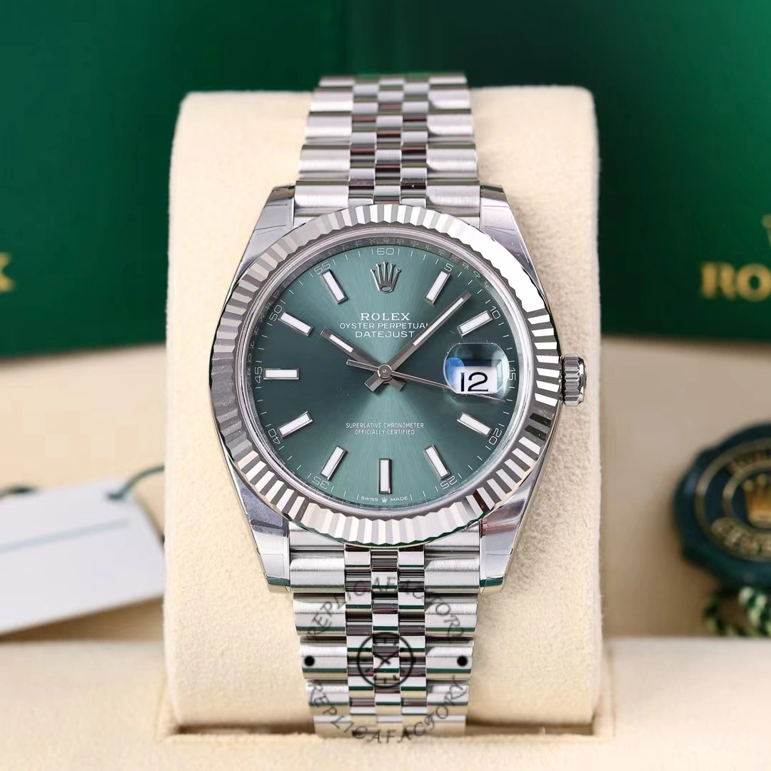 Rolex Datejust 126334 0028 41 Oystersteel and White Gold Mens Watch