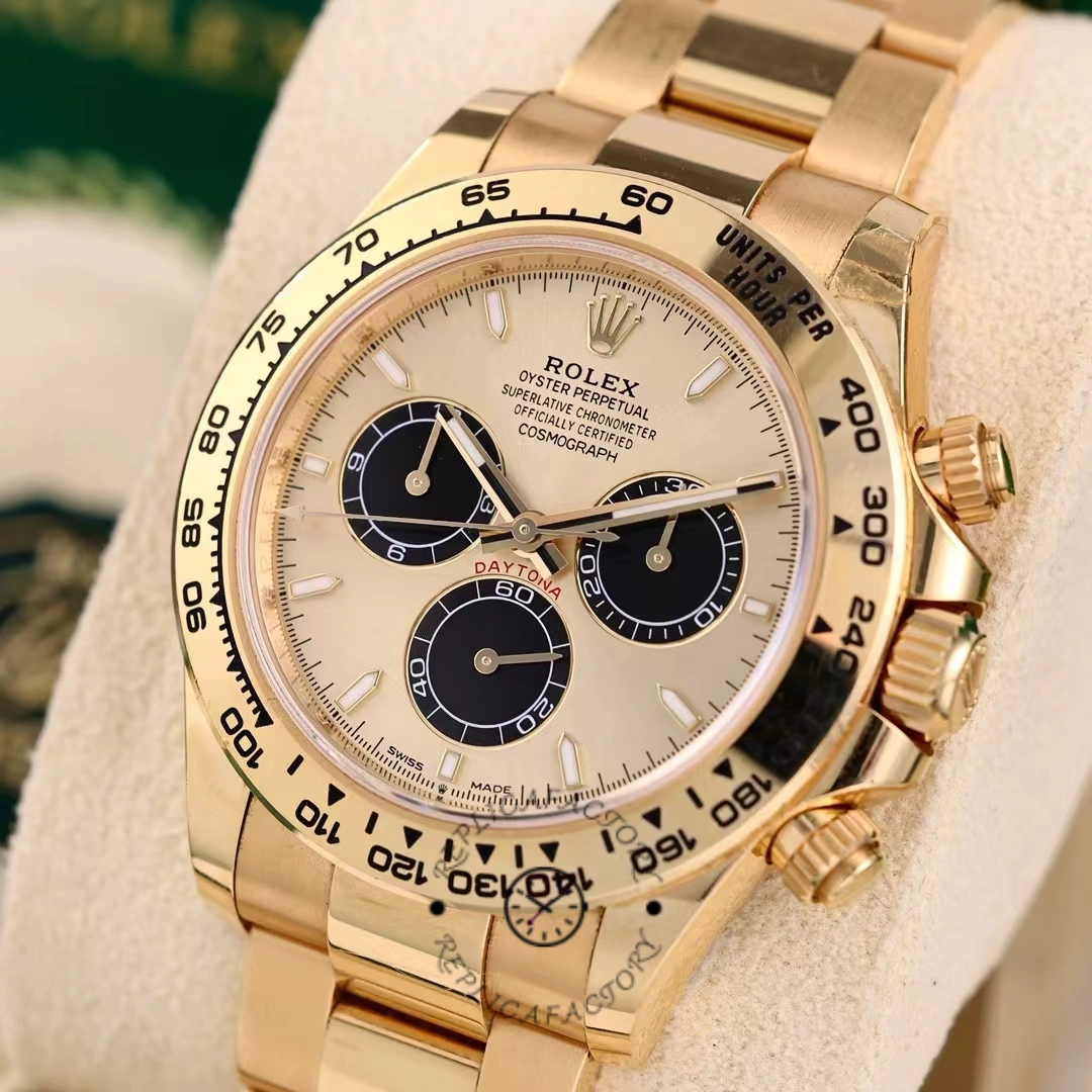 Rolex Daytona 126508 0006 Yellow Gold on Bracelet 1:1 Replica Watch