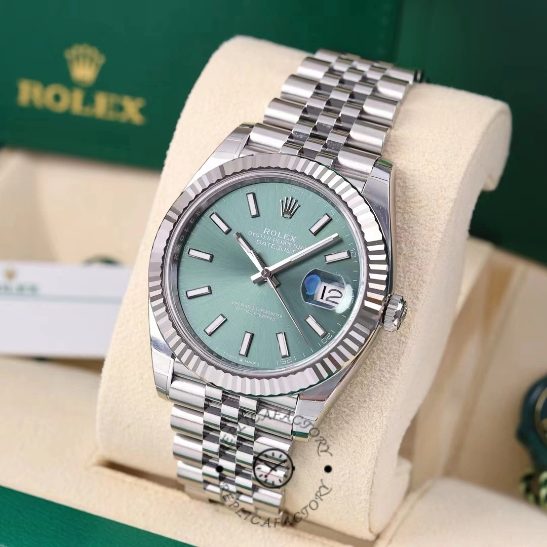 Rolex Datejust 126334 0028 41 Oystersteel and White Gold Mens Watch