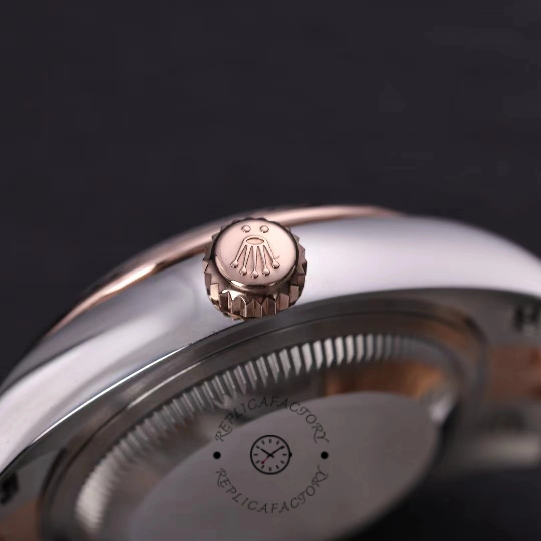 Rolex Datejust 28 Oystersteel and Rose Gold m279171 0015 Lady Watch