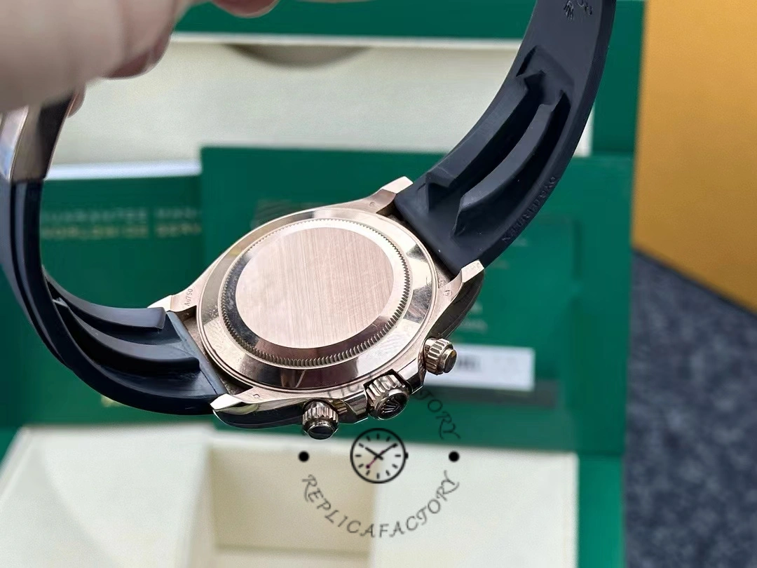 Rolex Cosmograph Daytona 116515LN Everose Gold Ivory Dial 40mm Mens Replica Watch