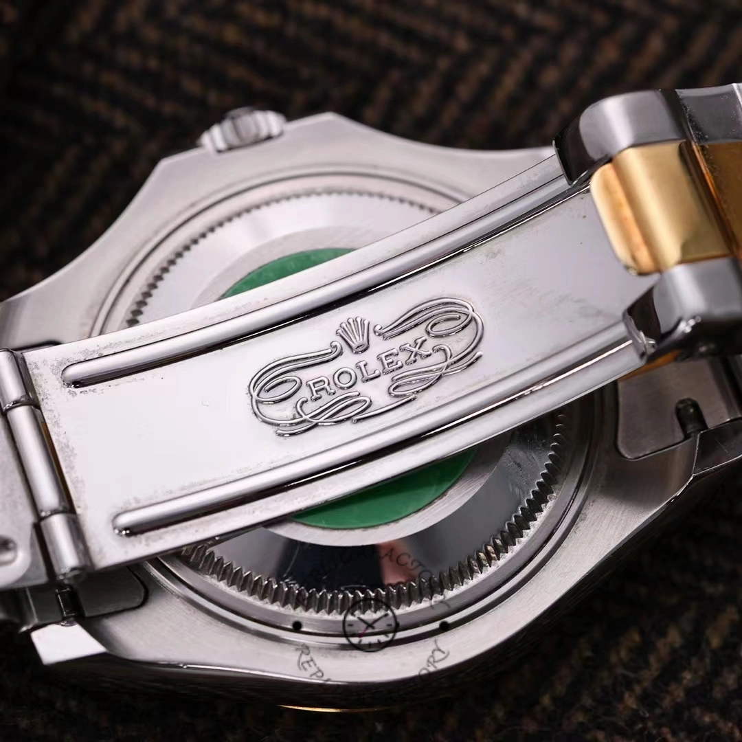 Rolex Yacht-Master 168623 Steel Yellow Gold White Dial 35MM Unisex Replica Watch