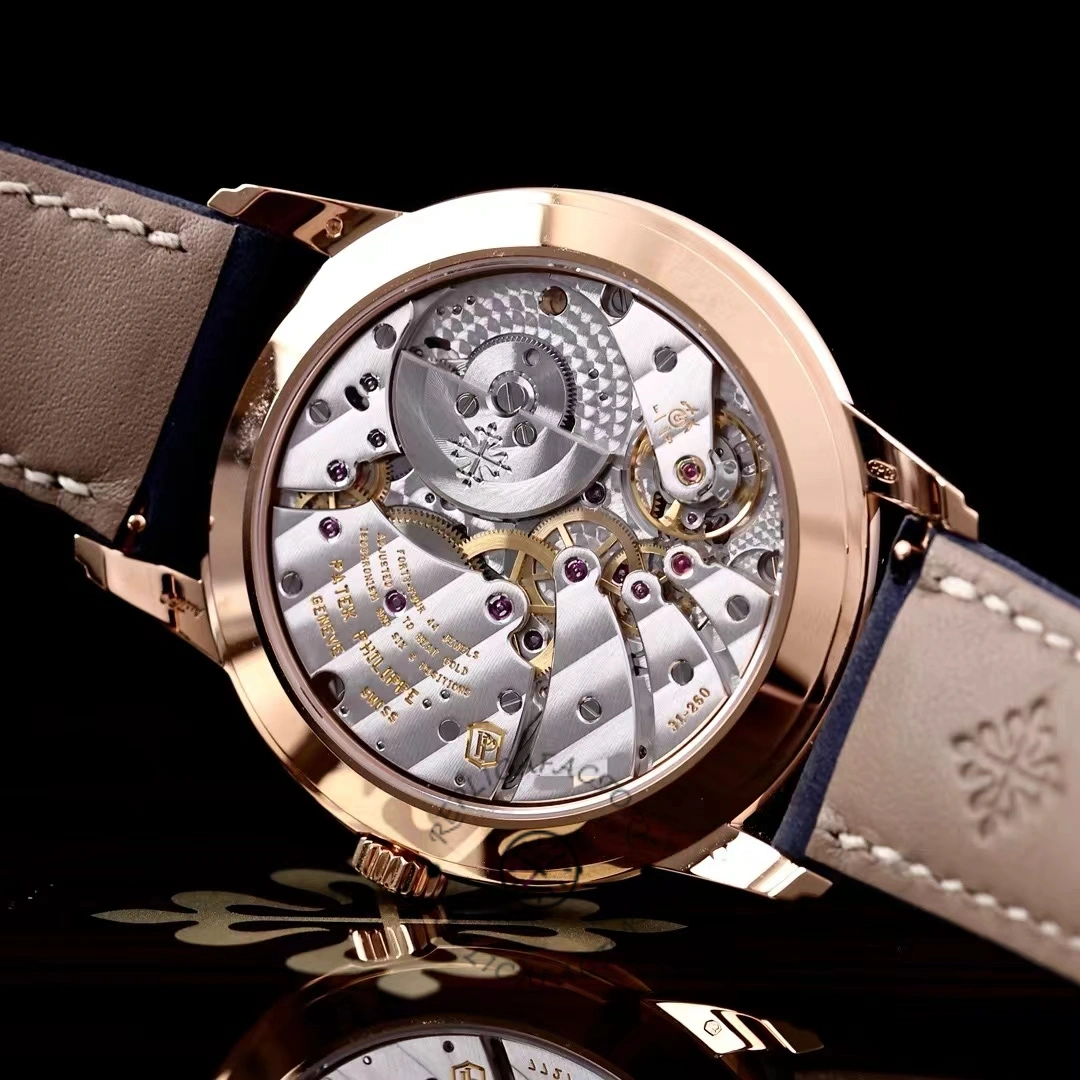 Patek Philippe Complications Rose Gold Blue 5224R 001 42mm Replica