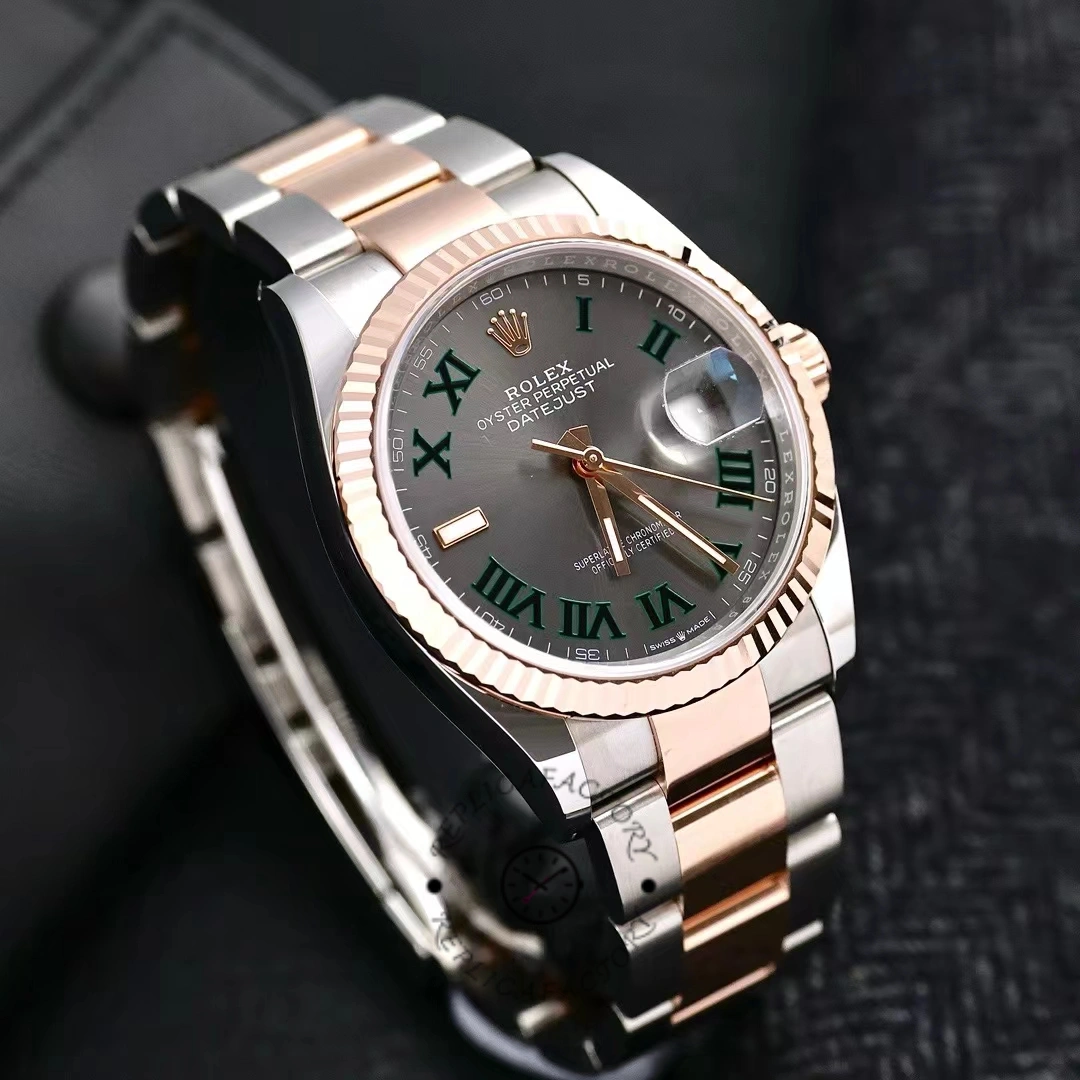 Rolex Datejust 126231 0030 Slate Dial 36mm Oyster Bracelet Watch