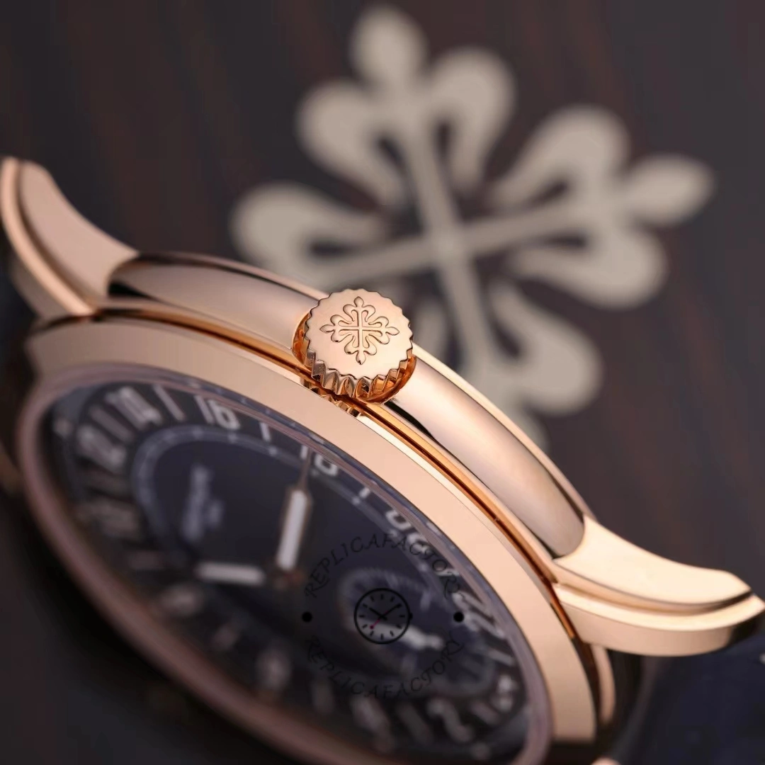 Patek Philippe Complications Rose Gold Blue 5224R 001 42mm Replica