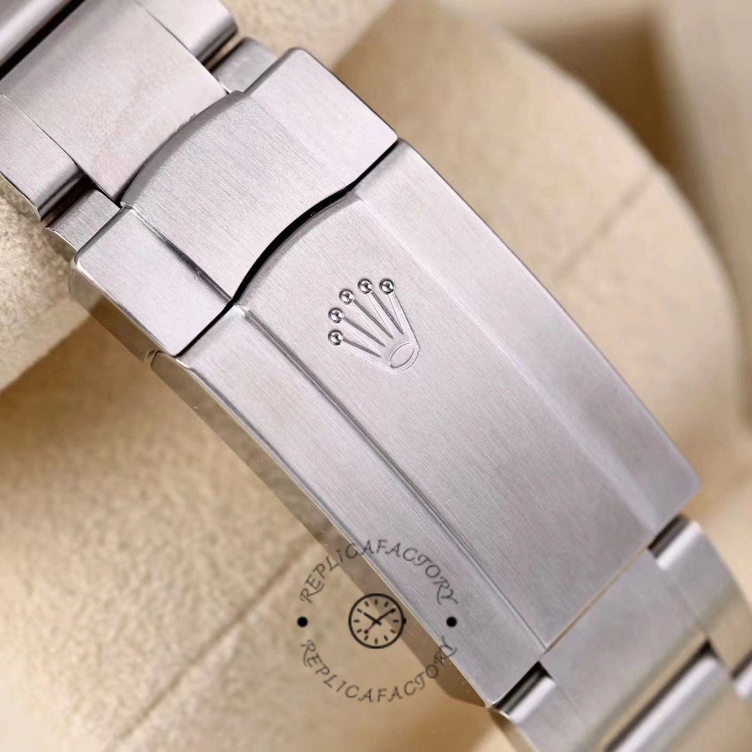 2024 Rolex Oyster Perpetual 126000 Stainless Steel Baby Blue Dial Replica Watch