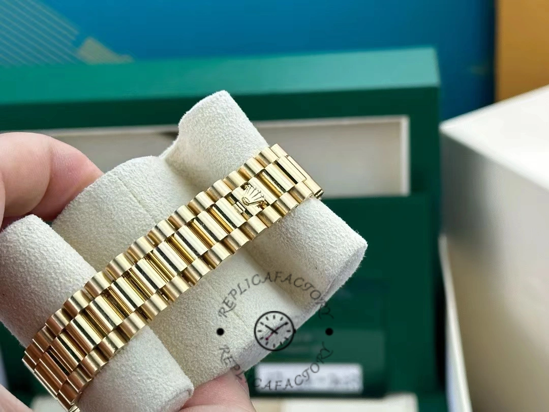 Rolex Datejust 31 Yellow Gold Green Dial m278278 0030