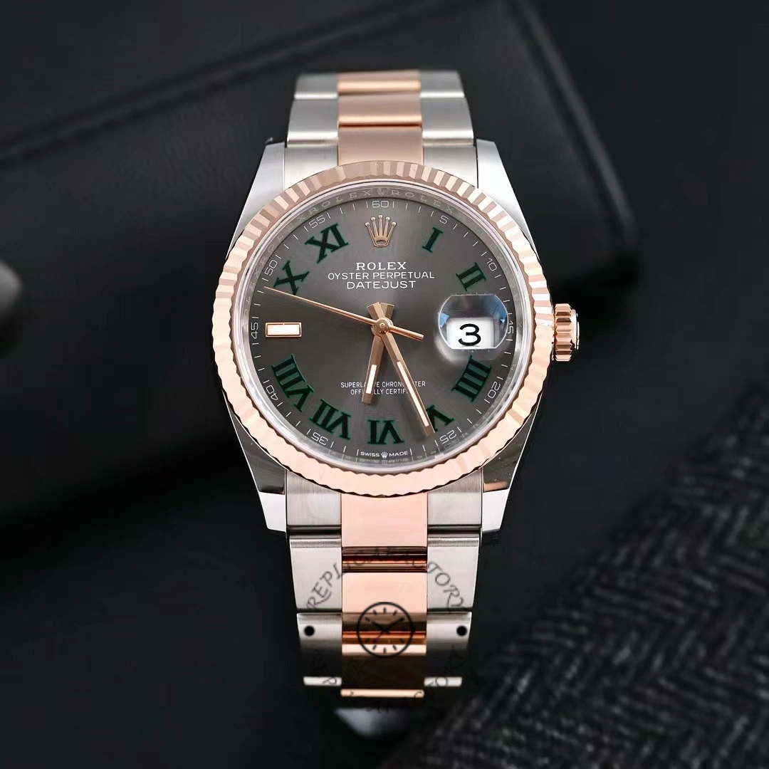 Rolex Datejust 126231 0030 Slate Dial 36mm Oyster Bracelet Watch