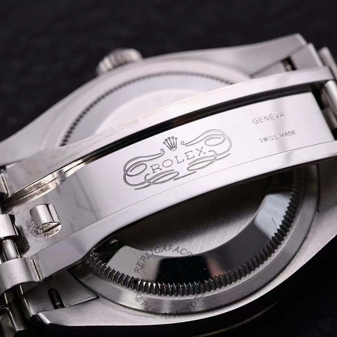 Rolex Datejust 126234 Fluted Bezel Black Index Dial 36MM Unisex Replica Watch