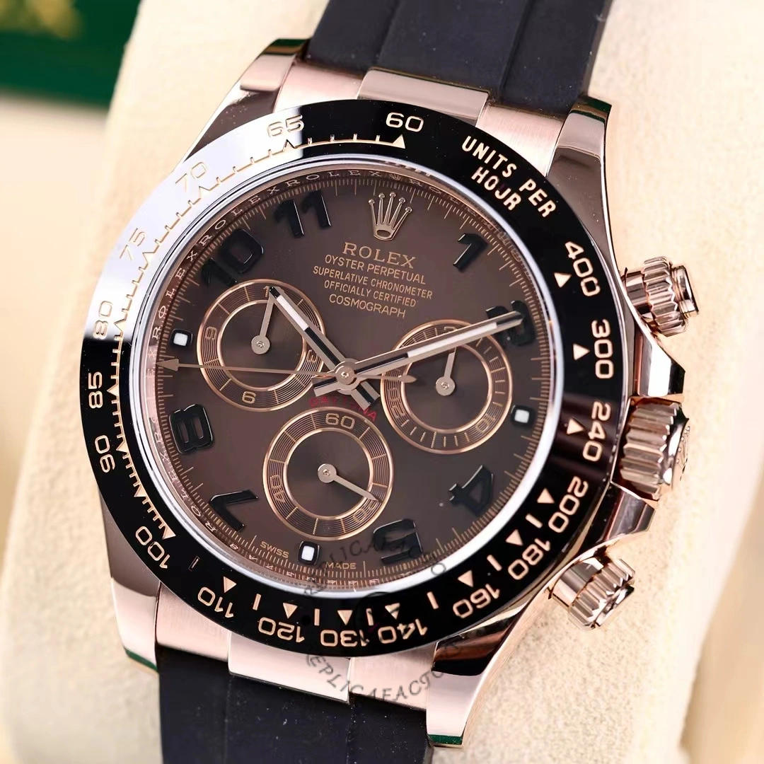 Rolex Cosmograph Daytona 116515LN Chocolate Arabic Dial 40mm Mens Replica Watch