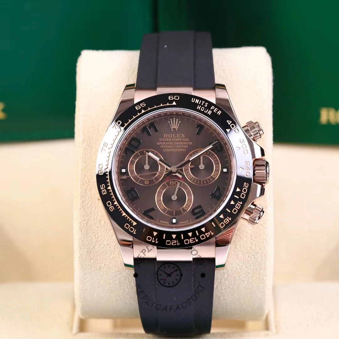 Rolex Cosmograph Daytona 116515LN Chocolate Arabic Dial 40mm Mens Replica Watch