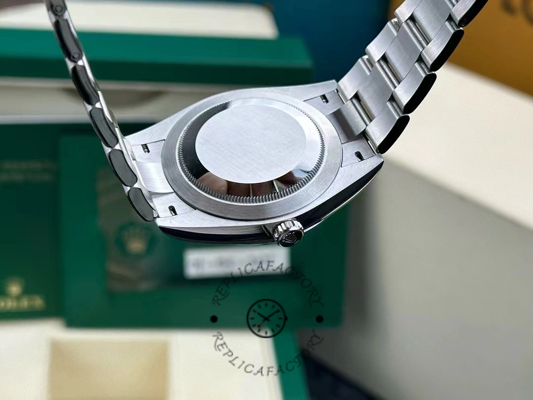 Rolex Oyster Perpetual 41 Silver Dial Steel M124300 0001 Men's Watch