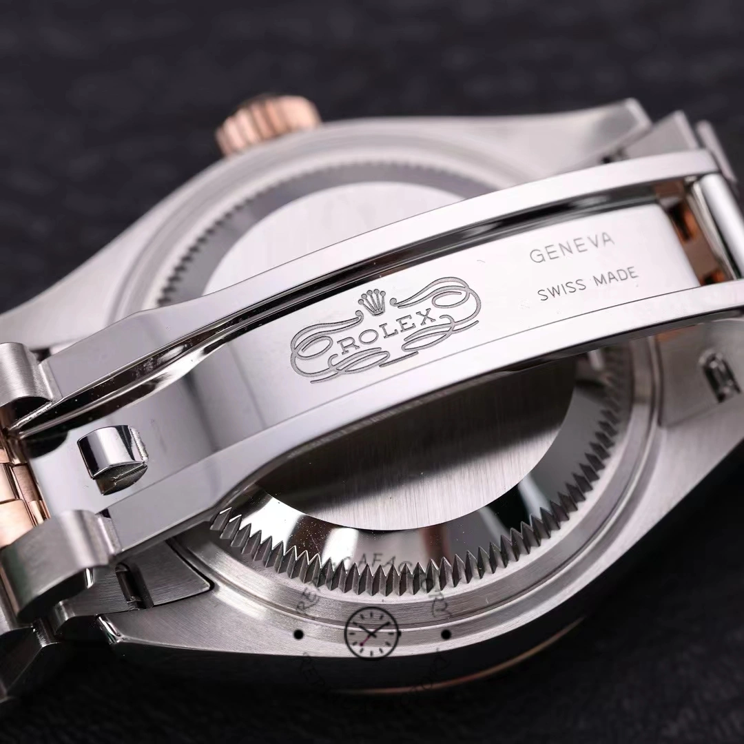 Rolex Datejust 28 Chocolate Index Steel & Rose Gold m279171 0017