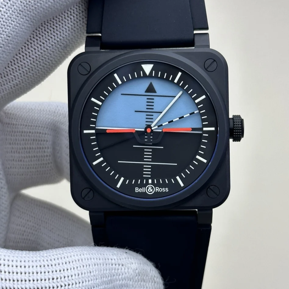 Bell & Ross BR-03 Horizon Limited Edition BR03A-HRZ-CE/SRB 41mm Automatic Mens Watch