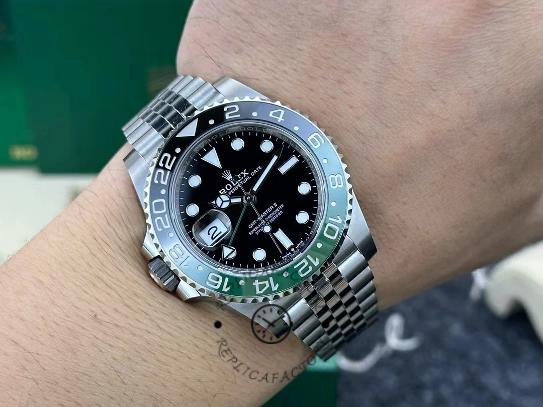 Rolex GMT-Master II 126720VTNR Black Dial Stainless steel 40MM Mens Replica Watch