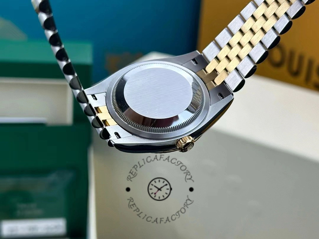 Rolex Datejust Two-Tone Steel Yellow Gold Fluted Bezel m126233 0035