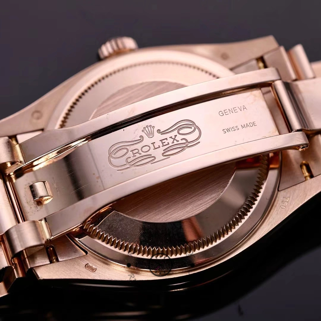 Rolex Day-Date 128235 Everose Gold MOP Dial 36MM Unisex Replica Watch