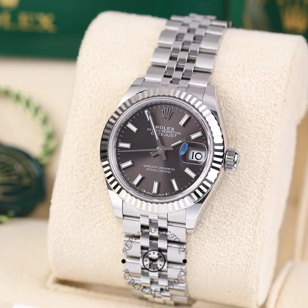 Rolex Datejust 279174 0011 28 mm Dark Grey Dial Women's Watch