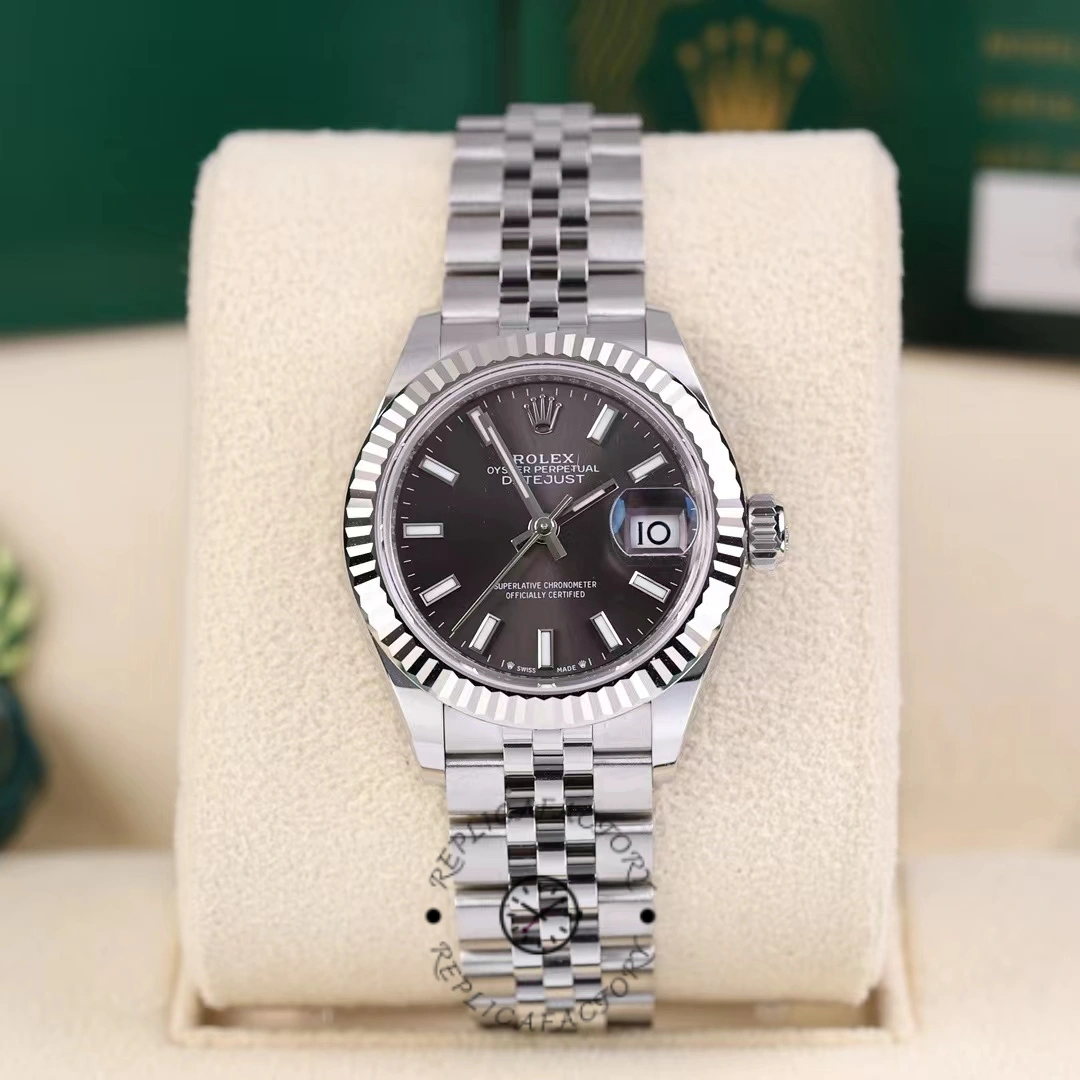 Rolex Datejust 279174 0011 28 mm Dark Grey Dial Women's Watch