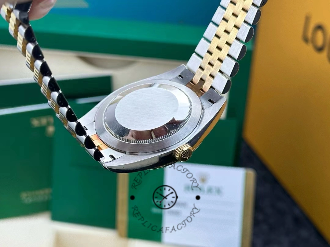 2022 Rolex Datejust Champagne Diamond Dial Two Tone M126333-0012