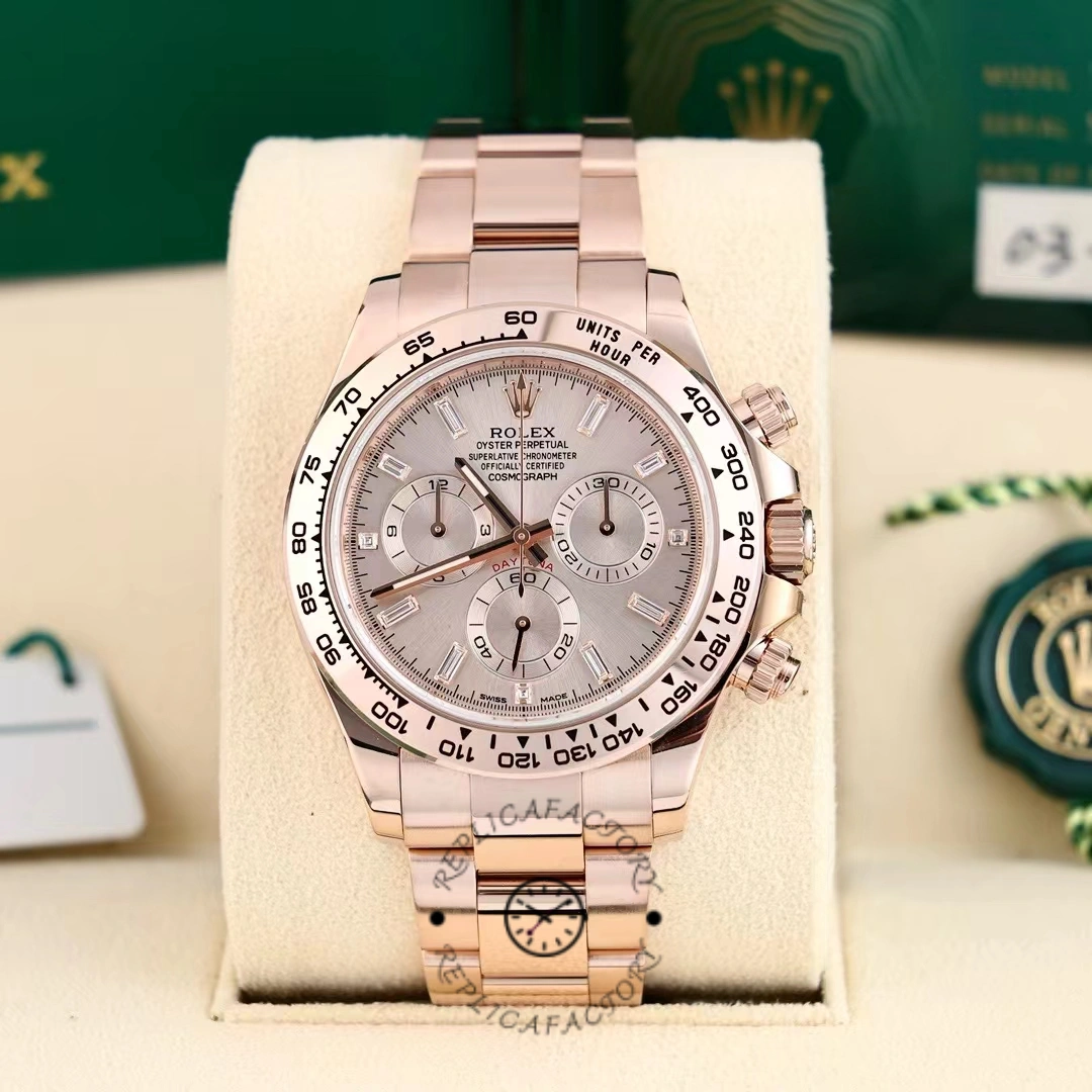 Rolex Daytona m116505 Everose Gold Sundust Pink Dial 40MM Mens Replica Watch