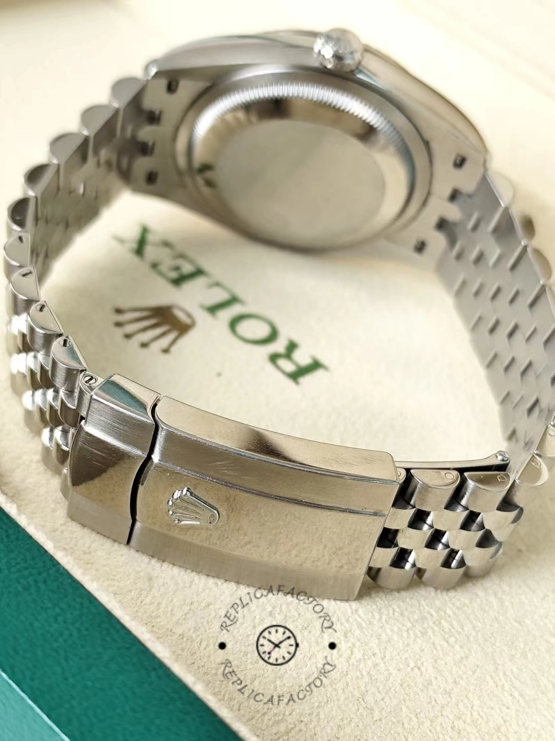 Rolex Datejust 126234 Stainless Steel Mint Green Dial 36MM Unisex Replica Watch