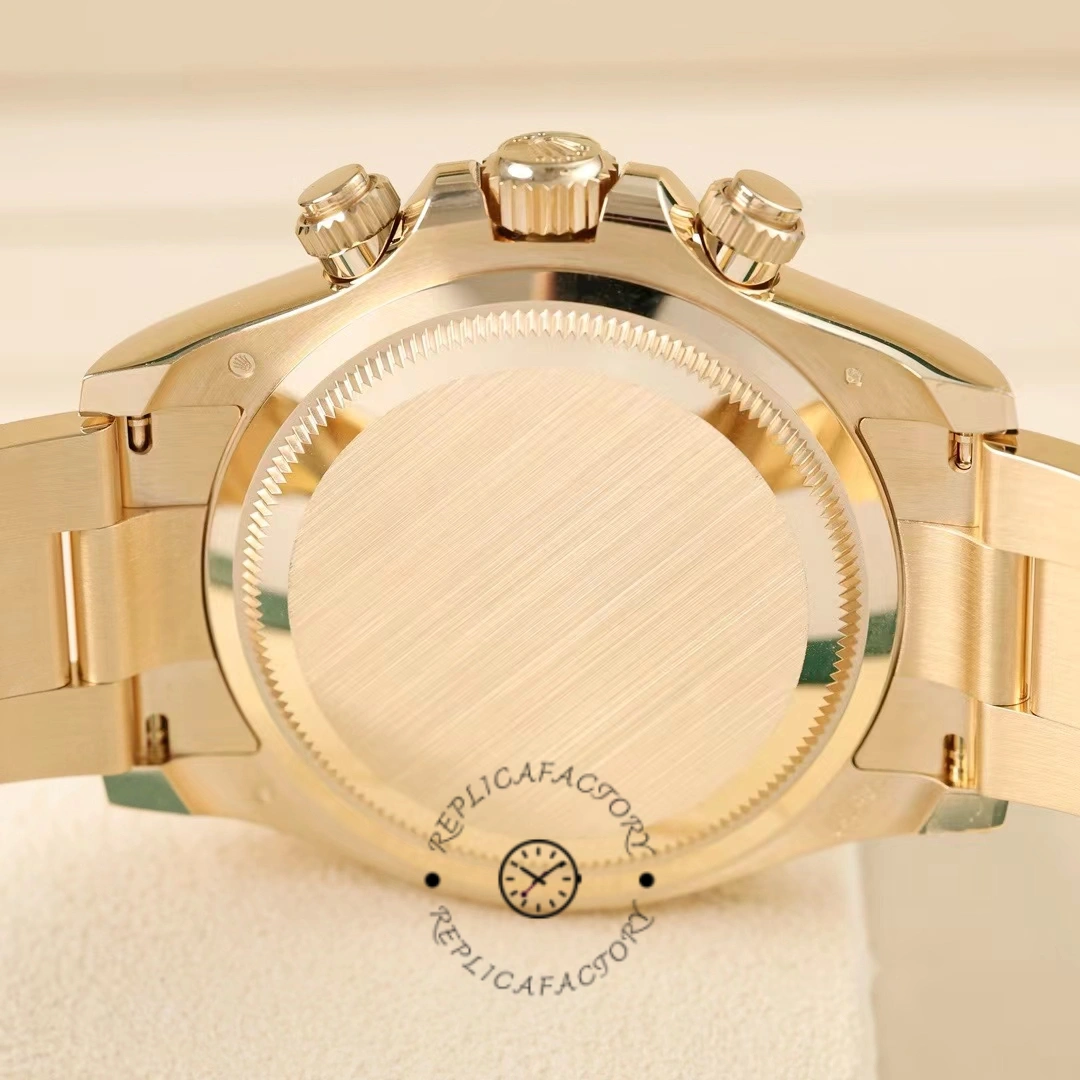 Rolex Daytona 40mm Yellow Gold Oyster Bracelet with Black Stick Dial 126508 0004