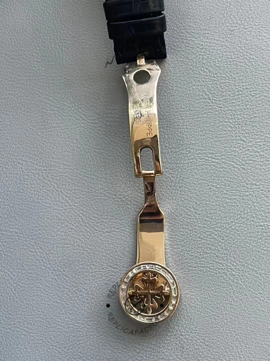 Patek Philippe Complications Annual Calendar Flyback Chrono 18k Rose Baguette Diamond 5961R-010