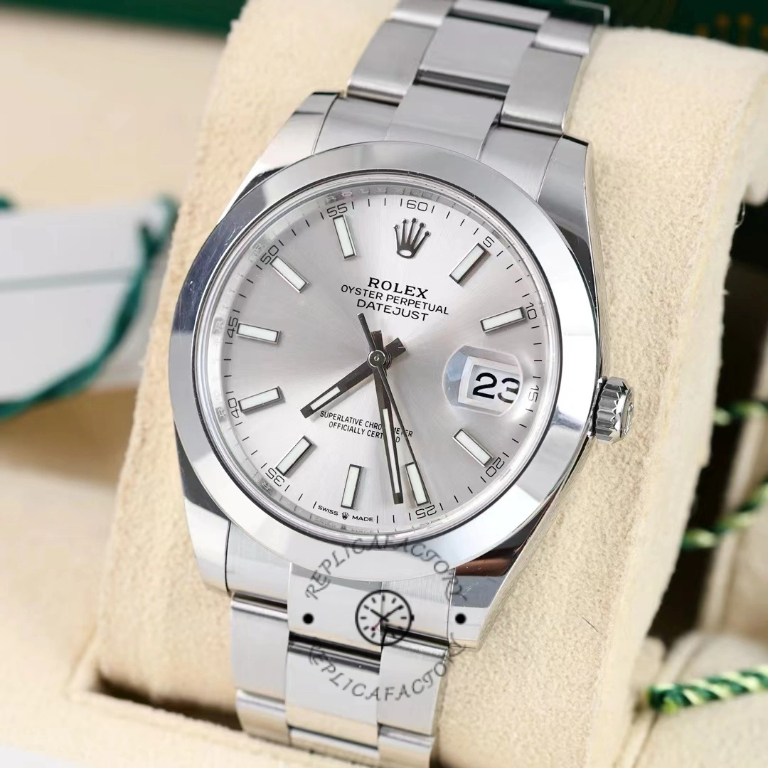 Rolex Datejust 41 Silver Dial 126300 0003 Silver Men's Watch