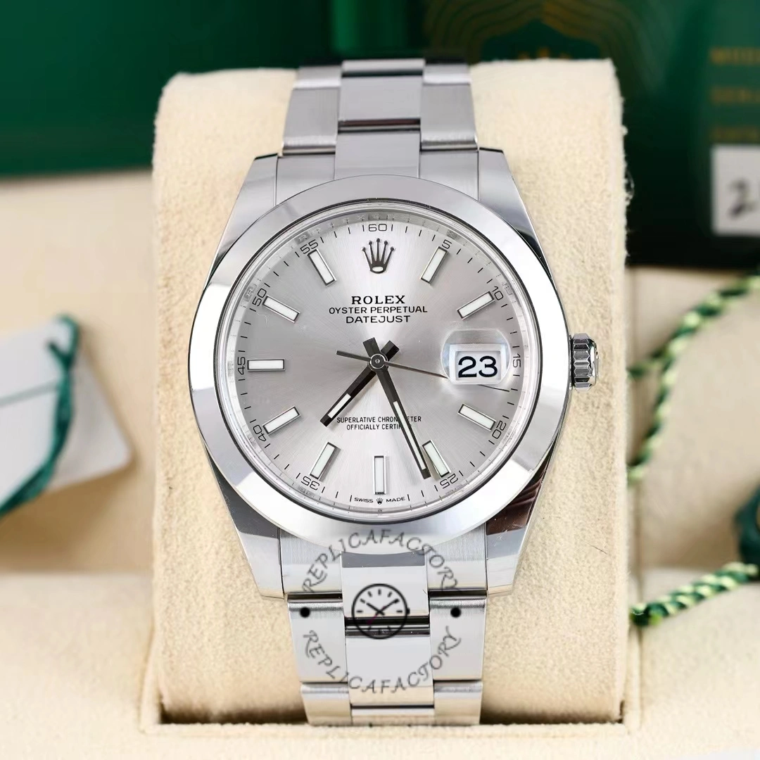 Rolex Datejust 41 Silver Dial 126300 0003 Silver Men's Watch