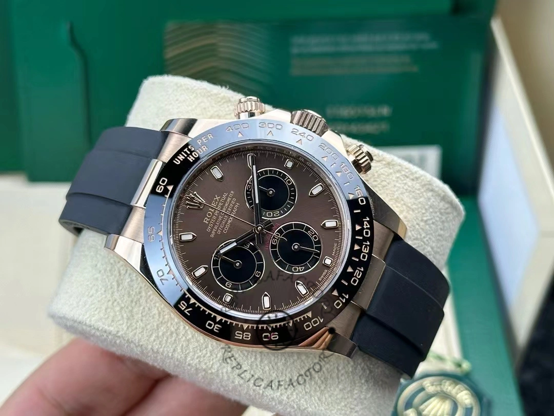 Rolex Daytona Everose Rubber 116515 Chocolate