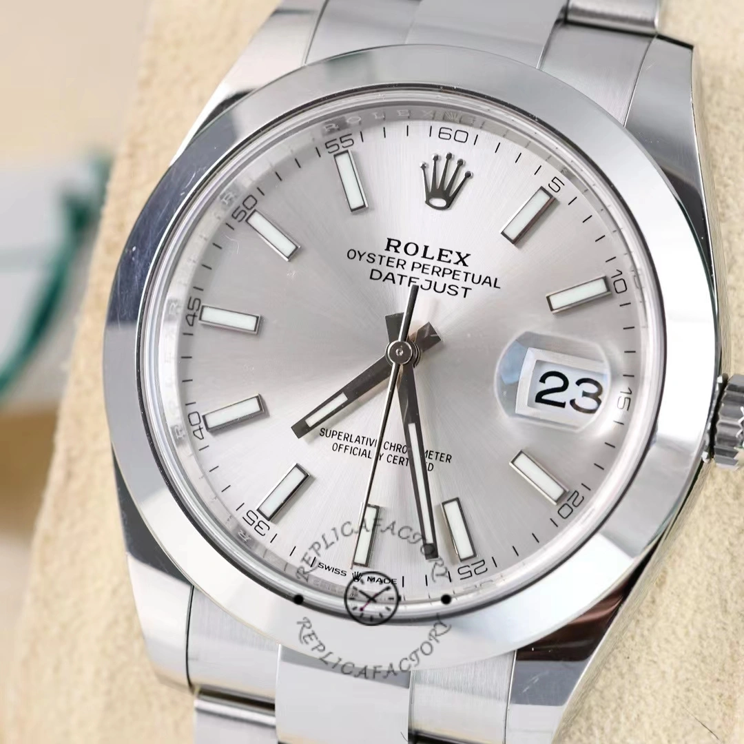 Rolex Datejust 41 Silver Dial 126300 0003 Silver Men's Watch