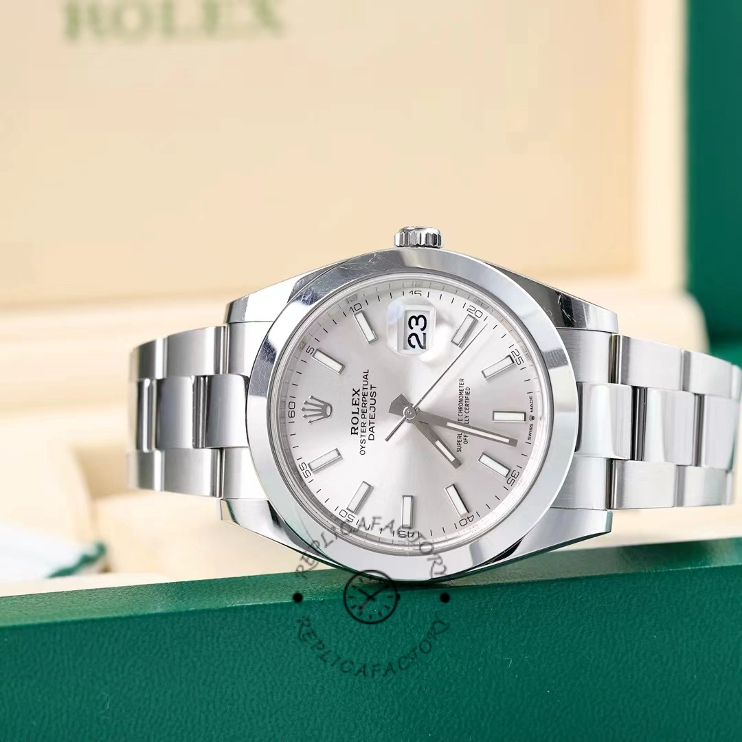Rolex Datejust 41 Silver Dial 126300 0003 Silver Men's Watch