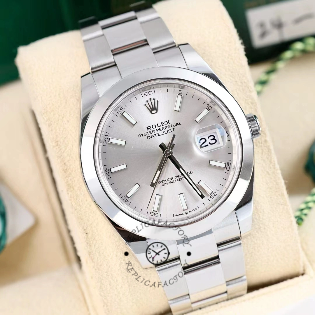 Rolex Datejust 41 Silver Dial 126300 0003 Silver Men's Watch