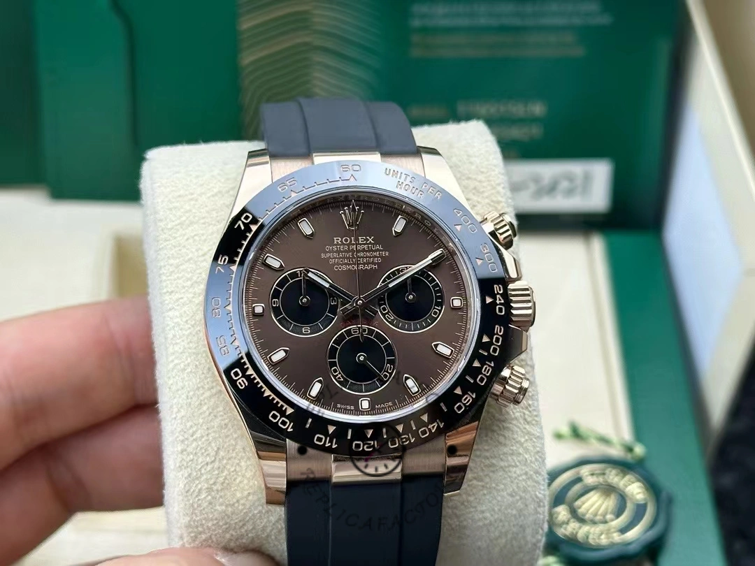 Rolex Daytona Everose Rubber 116515 Chocolate