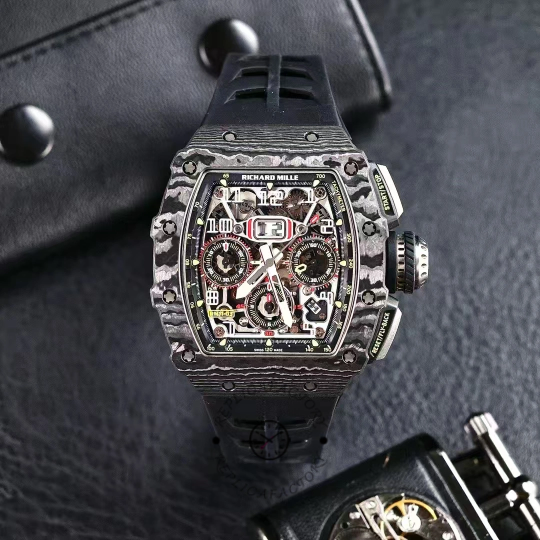 Richard Mille RM11-03 Carbon Automatic Flyback Chronograph Black