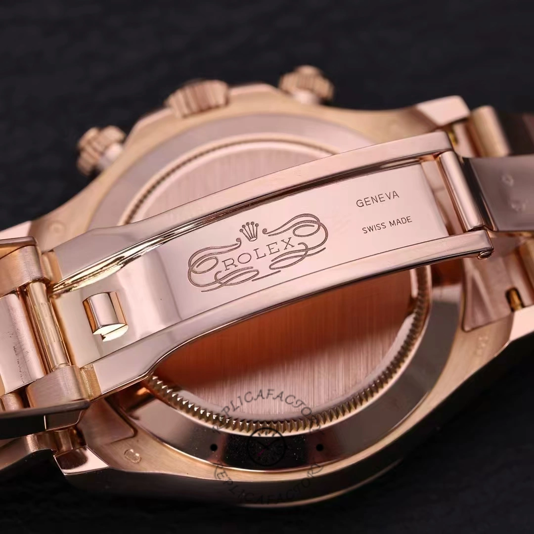 Rolex Daytona 116505 Rose Gold Black Baton Dial